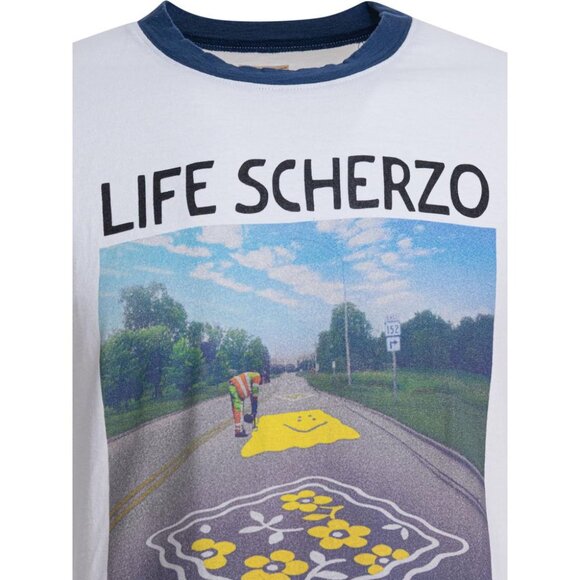 Kapital Tenjiku Ringer T-Shirt Tag Size 3 Men - Picture 3 of 4